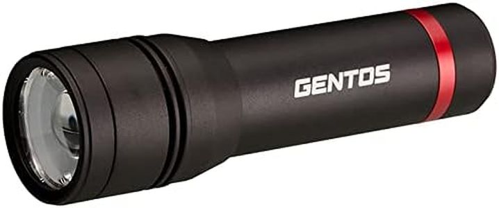 GENTOS Lexus RX-344D LED Flashlight, Brightness 560 Lumens, Operation Time 2 Hours, Dust Resistant, Water Resistant, Uses 4 AAA Batteries, ANSI Standard Compliant
