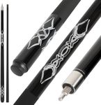 Dysdensa 20oz 58inch Fiberglass Graphite Composite Billiard Pool Cue Sticks