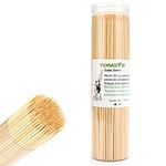 Natural Bamboo Skewers 12 Inch for Appetizer, Cocktail, Kabob, Chocolate Fountain, and Fruit. Premium Barbecue Tools - No Splits and Debris, Suitable for Kitchen, Party, Grilling. (200 PCS)