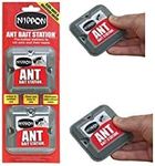 Nippon Ant Bait StationTwin Pack with a Thank You Sticker - Ant and Nest Killer with a Pre Baited Station