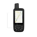 kwmobile 2x Transparent Screen Protector Compatible with Garmin GPSMAP 67 / 67i Film - Clear Protective Screen Cover Kit for GPS