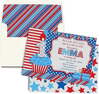 Fourth of July Birthday Party Invitation