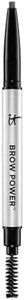 IT Cosmetics Brow Power Eyebrow Pencil - Universal Shades - Long-Lasting Eyebrow Pencil, Budge-Proof Formula - With Biotin - Natural-Looking Brow Pencil with Hair Like Strokes - Built-in Spoolie Brush