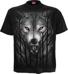 Spiral - Forest Wolf - T-Shirt Black - 3XL