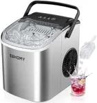 EUHOMY Countertop Ice Maker Machine