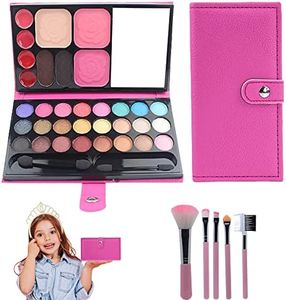 V-TiNG Kids Makeup Kit for Girls with Makeup Brush Set Maquillage Enfant Fille Makeup Palettes for Girl Princess Role Playing Holloween Birthday Gift Girls Toys Age 4 5 6