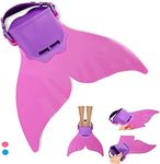 Adjustable Mermaid Swim Fin for Swimming Training Girl ,Boys ,Kids ,Children by AIWANK