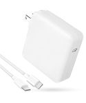 Mac Book Pro Charger - 100W USB C Charger Power Adapter Compatible with MacBook Pro 16, 15, 14, 13 Inch, MacBook Air 13 Inch, iPad Pro 2021/2020/2019/2018, Included 7.2ft USB C to C Cable