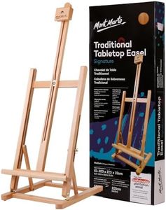 Mont Marte Traditional Desk Easel, Perfect for use for Painting or Display Purposes.