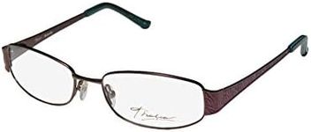 Thalia Seducida For Ladies/Women Full-Rim Shape Spring Hinges Comfortable Eyeglasses/Eyeglass Frame (51-16-130, Brown / Purple)