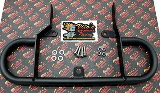 Vito's fits Yamaha Blaster aluminum rear grab bar bumper 1988-2006 BLACK WIDE DESERT