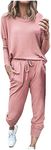 APIVOE Plus Size Two Piece Sets for Women Jogging Suits for Women Travel Outfits for Women 2 Piece Sets Womens Sets 2 Piece Outfits Lounge Sets Travel Outfits for Women 2 Piece Sets Fall Outfits