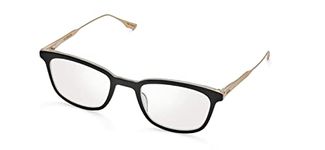 Dita DTX114-49-01 FLOREN Eyegalss Frame Matte Black - Crystal Clear - White Gold w/Demo Lens 49mm