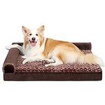 Orthopedic Dog Bed Deluxe Plush L-S