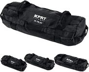 XPRT Fitness Workout Sandbag for Heavy Duty Workout Cross Training 7 Multi-positional Handles - Color Army Green/Black/Camo (Black, Medium)