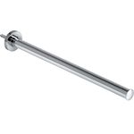 Gedotec Extendable Handtowel Rod | Towel Bars Made from Durable, Polished & Chrome-Plated Aluminium | Model TOWELL | Wall Mounted Towel Rack for All Kinds of Bathrooms | with 1 Rod | 1 Piece