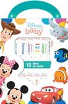 Disney Baby: Mi Primera Biblioteca - 12 Libros De Carton - Incluye personajes de Mickey Mouse, Toy Story, Bambi, Los Increíbles y Mas! - PI Kids (Spanish Edition)