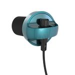 iFrogz ZAGG Audio Carbide Earbuds with Microphone - Blue Green