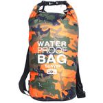 20L Dry Bag Sack, Waterproof Backpack Floating Roll Top Portable Dry Gear Bags with Adjustable Shoulder Strap for Outdoor Water Sports Boating Hiking Kayaking Canoeing Fishing