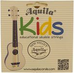 Aquila New Nylgut AQ-138 Kids Soprano Ukulele Strings – High G & GCEA – Set of 4