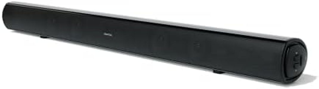 AZATOM Studio Eclipse Soundbar 2.1 with built-in Subwoofer, Surround Sound, 180W Bluetooth Wireless, Large Remote Control,Optical Cable included (36inch)