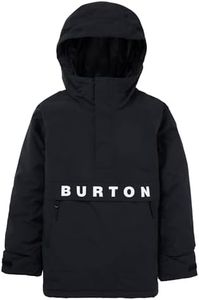 Burton Kids' Frostner 2L Anorak Jacket, True Black, S