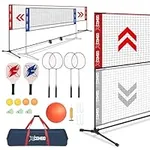 JOLORLY Badminton Rackets Sets for 