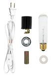 Creative Hobbies ML1-B6 Large Christmas Tree Wiring Kit, 40 watt Bulb, Standard (Edison) Base, Great for Lighting Large Size Objects