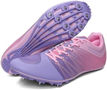Zakey Track and Field Shoes Men Women Kids Spikes Sneakers Track Race Jumping Sneakers Girls Professional Running Nail Spikes Shoes Boys …