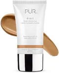 PUR Beauty 4-in-1 Tinted Moisturizer with SPF 20 - Hydrating Skin Tint Face Moisturizer, Primer & Foundation with Shea Butter, Aloe Vera & Vitamin B3 - Vegan Friendly, Paraben Free (Warm Nude)