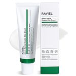 RAVIEL Green Derma Double Cica Cream, for All Skin Types, Gentle Moisturizer, Deep Hydrating, Brightening, Skin Protection, Anti aging, Calming, Soothing (1.7 fl oz x 1ea)