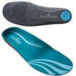 FootActive COMFORT Premium Insoles - S , Blue, S - 5/6.5 UK