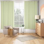 Wakefit Curtains 7 feet Long Set of 1, Blackout Curtains, Door Curtains 7 feet, Curtains for Living Room, Polyester Curtains, Decoration Items for Home Décor, Diwali Gifts (Blackout, Jog Green)