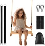 AnExer Wooden Swing Seat, Beech Woo