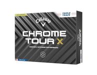 Callaway Golf Chrome Tour X Golf Balls (White, Triple Track)