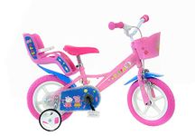 Dino Bikes 124RL-PIG Peppa Pig Bicycle, Pink, 12-Inch Finding Dory, Kids Bike