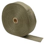 Design Engineering 010130 Titanium Exhaust Heat Wrap with LR Technology, 2" x 100' Roll