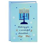 Hallmark Tree of Life Hanukkah Boxed Cards (16 Cards and Envelopes) Modern Menorah