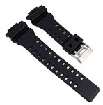 Genuine Casio Replacement Watch Strap 10347688 for Casio Watch GA-100C, GA-300, GAC-100, GA-100, G-8900, GA-120 + Other models