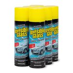 Invisible Glass 91164-6PK 19-Ounce Cleaner for Auto and Home for a Streak-Free Shine, Deep Cleaning Foaming Action, Safe for Tinted Windows, Ammonia Free Foam Glass Cleaner, Pack of 6