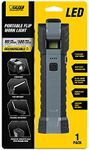 Feit Electric Compact Handheld LED Work Light Flashlight with 500 Lumens Ultra Bright, Magnetic Base, Foldable and Rechargeable - WORK500BAT