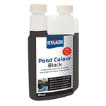 Bermuda Black Pond Colour Dye 250ml Reduce Algae and Weeds Stunning Black Pond Water