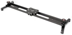 PROAIM ZEAL 36"/90cm Camera Video Slider with 25kg/55lb Load Capacity (P-ZL-S3) DSLR Track Dolly Rail Slider System | Professional Camcorder Slider Tripod Compatible