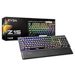 EVGA Z15 RGB USB Gaming Keyboard, R