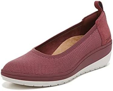 Vionic Women's Advantage Jacey Slip On Wedges - Supportive Ladies Platform Wedges, Three - Zone Comfort Orthotic Insole, Black, 6