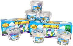 Build Buddiez Bunnies Craft Kit 6 Pack – Build, Play, and Display 6 Cute Bunny Rabbit Characters, Great for Easter Baskets, Birthdays, Loot Bags & Events, for Boys and Girls Ages 5+