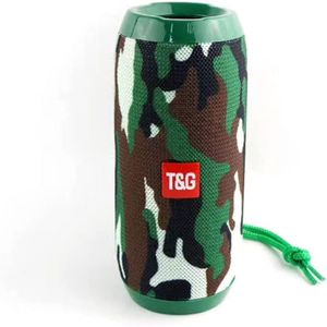 Wireless Portable Bluetooth Speakers HiFi Stereo Outdoor USB/TF/AUX FM Radio, IPX5 Waterproof, 1200mAh Battery, Perfect for Outdoor Use and Home Entertainment