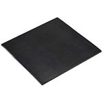 MECCANIXITY Rubber Sheet Shock Absorption Gasket 6x6inch 0.13in Black for Anti-Skid Door Sealing Strip, Furniture, Flooring