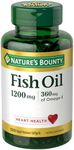 Nature's Bounty Fish Oil 1200mg 320 Softgels