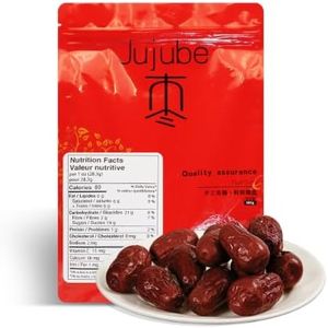 Jujube Red Dates, Chinese Red Dates, 1.1LB (Large Date-1.1LB)